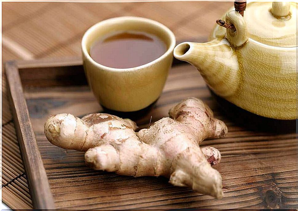 Ginger for patients with blood clots.