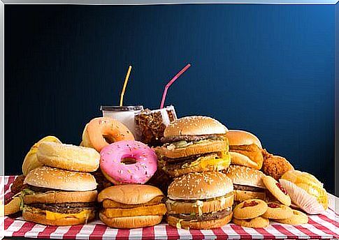 keep your weight under control by not eating junk food