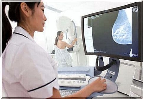 Breast cancer screening tests: mammography.