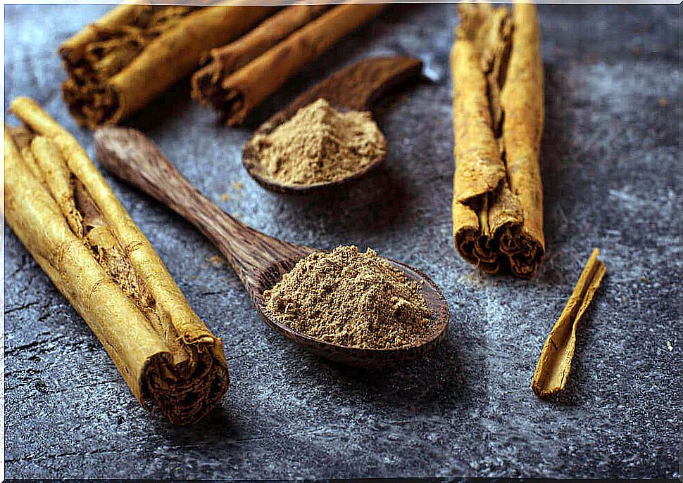 Cinnamon indirectly helps the arteries