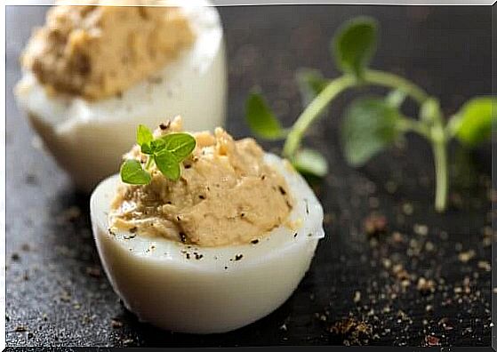 Delicious "Deviled eggs"