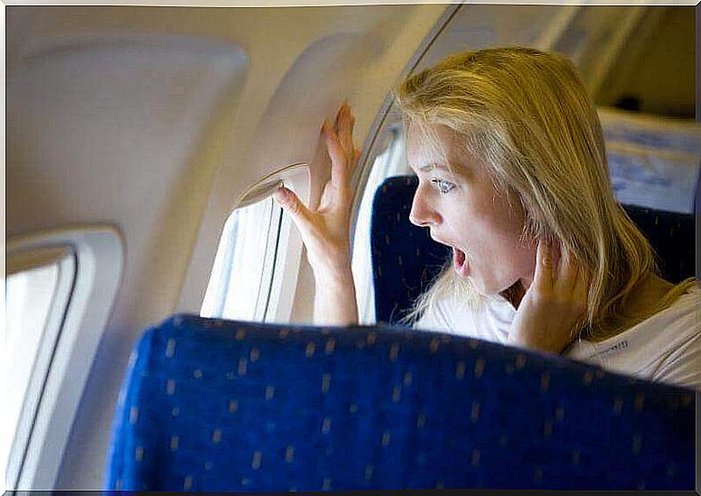 Controlling anxiety during flight