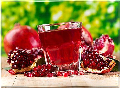 pomegranate juice for kidney pain