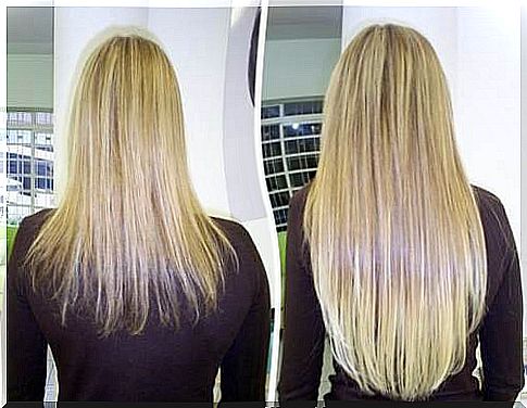 Longer hair with oil treatments