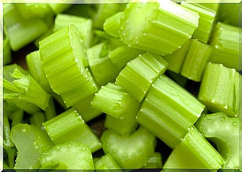 celery helps with dandruff