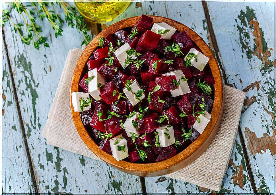 Prepare a delicious beetroot salad