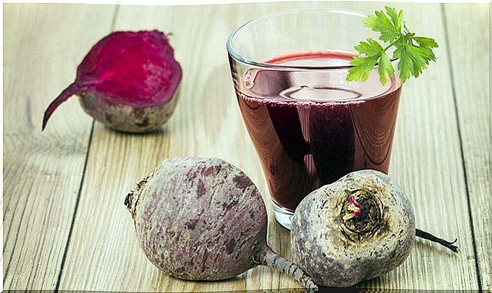 Beetroot is a healthy vegetable