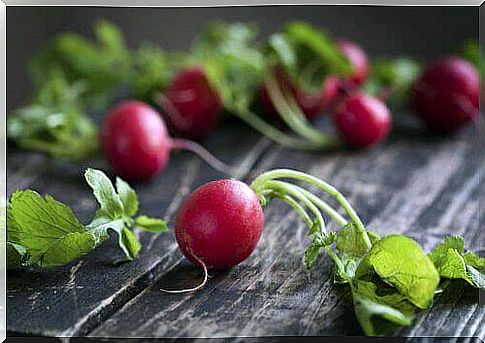 Radishes help with weight loss