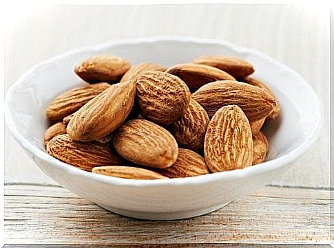 little almonds in a bowl