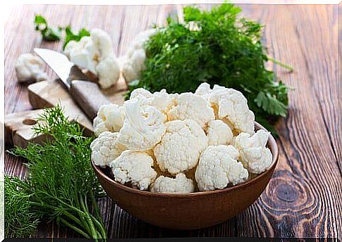 Cauliflower is suitable for making vegetable nuggets